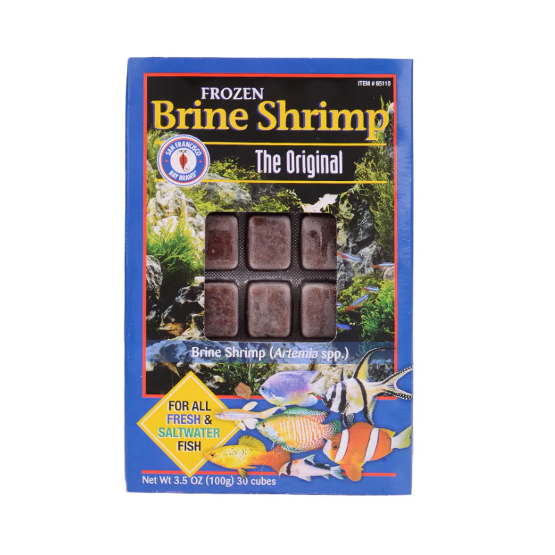 SAN FRANCISCO BAY - BRINE SHRIMP (FROZEN) cube 100g