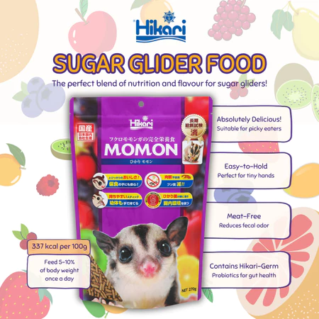 Hikari Momon Sugar Glider Feed 270g 