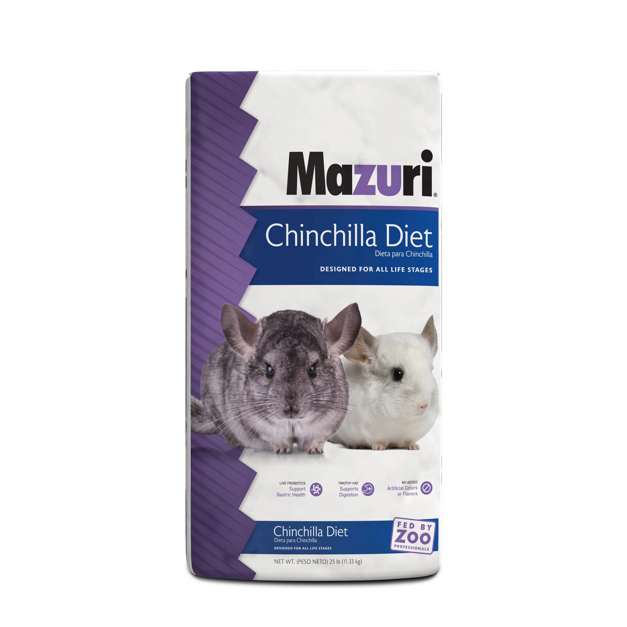 Mazuri Chinchilla Diet 25lb 5M01