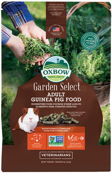 OXBOW GARDEN SELECT – ADULT GUINEA PIG FOOD 4LB