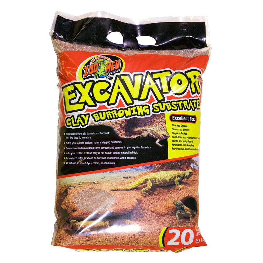 ZOOMED Excavator ® Clay Burrowing Substrate XR-20 20lbs 9kg