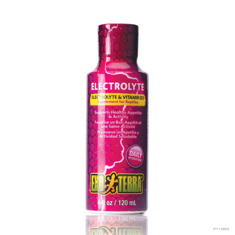 EXO TERRA Electrolyte & Vitamin D3 Supplement 120 ml