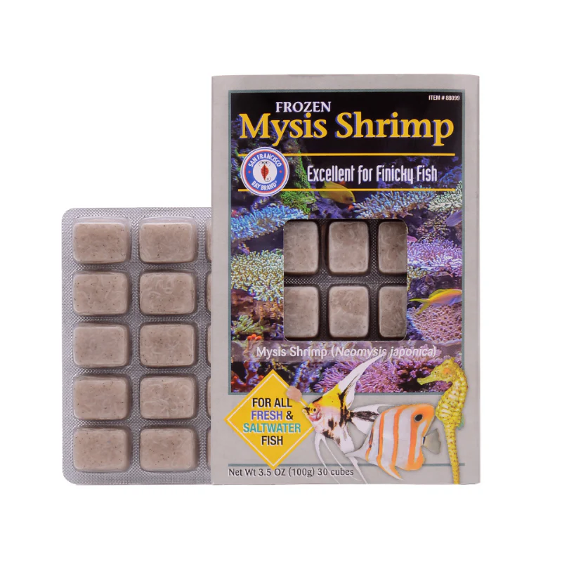 SAN FRANCISCO BAY - MYSIS SHRIMP (FROZEN) cube 100g