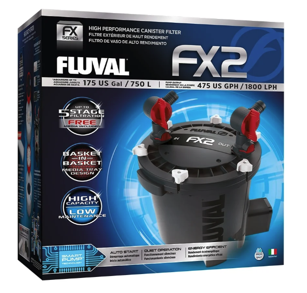 FLUVAL FX2 EXTERNAL CANISTER FILTER PUMP A213