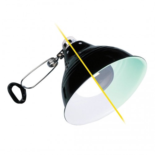 Exo Terra Glow Light Large PT2056 / PORCELAIN CLAMP LAMP + GLOW REFLECTOR 	