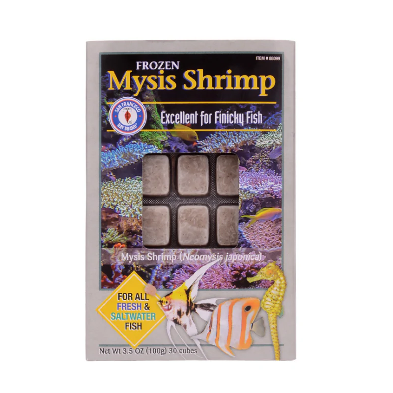 SAN FRANCISCO BAY - MYSIS SHRIMP (FROZEN) cube 100g