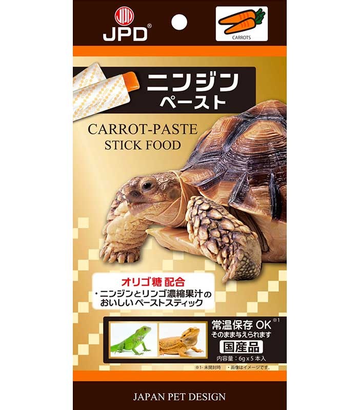 JPD CARROT PASTE STICK FOOD (JPD48418) 6g x 5packs